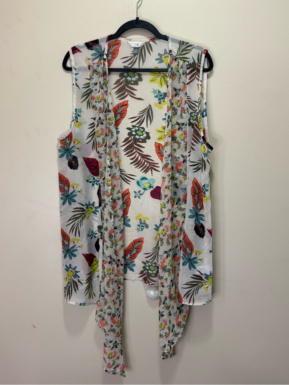 Terra & Sky Floral Vest